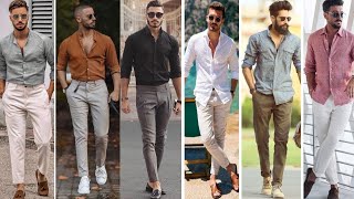 Linen Shirt Style Ideas For Men  Summer Style Ideas For Men  Mens Fashion 2024 [upl. by Aleafar]