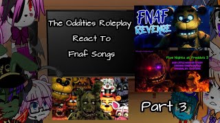 The oddities Roleplay reacts to Ft Foxys Aus  Original [upl. by Lemej771]