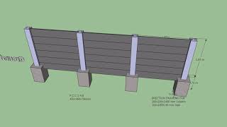 Precast boundary wall [upl. by Mun]