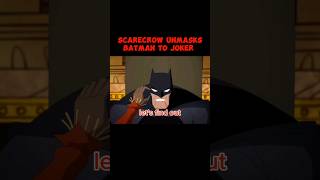 Scarecrow Unmasks Batman to Joker shorts [upl. by Eisle]