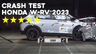 Crash test  uji tabrak honda WRV 2023 Asean NCAP dapat bintang 5 [upl. by Aiuqcaj]