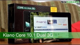 Wideo test i recenzja tabletu Kiano Core 101 Dual 3G  techManiaKpl [upl. by Lednek308]