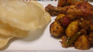 Perfect Soft Luchi Recipe  Luchi Recipe [upl. by Einaej974]