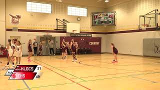 SR GIRLS BASKETBALL EHS VS KLDCS [upl. by Hamforrd]