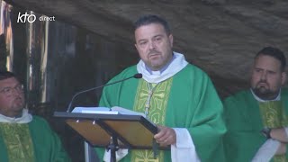 Messe de 10h à Lourdes du 8 juillet 2024 [upl. by Erdnassac898]