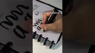 Como Fazer Lettering com Marca Texto [upl. by Sjoberg]