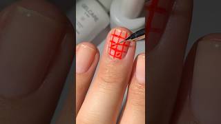 Would you wear this🔥nails nailpolish easynailart nailarttutorial neonnails nailgoals [upl. by Cordle220]