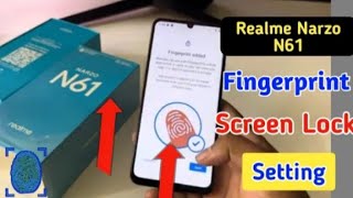 Realme narzo n61 fingerprint screen lockRealme narzo n61 fingerprint kaise lagaenfingerprint lock [upl. by Lavery184]