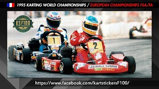 1995 Karting World Championship  European Championships FSAFA [upl. by Loresz761]