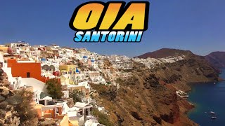 Incredible Santorini  OIA Village  Greece 4k [upl. by Aklog732]