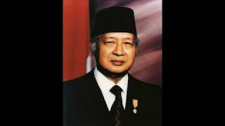 🇮🇩 Gugur Bunga buat Soeharto français ST Chanson Indonésienne sur Soeharto [upl. by Ecirum126]