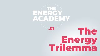 The Energy Trilemma what does it mean [upl. by Cianca]