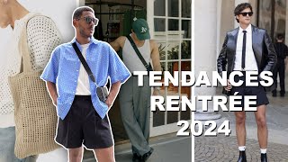 LES TENDANCES MODE HOMME DE LA RENTRÉE [upl. by Kcirdet]