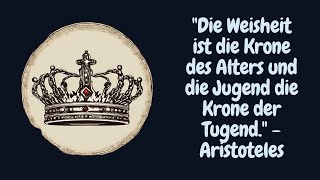 36 zeitlose Zitate von Aristoteles die dein Leben inspirieren 🌟 [upl. by Olecram]