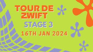 Tour de Zwift  Stage 3  Long Run [upl. by Hcra254]