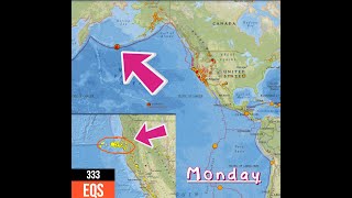 333 Earthquakes Northern California Alaska Elevated activity continues Monday 1292024 [upl. by Onivla]