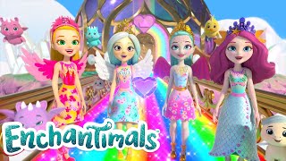 🍵 KÖNIGLICHE TEEPARTY 👑 Royal Enchantimals Die ZauberZeremonie ✨ 4 amp 5  Enchantimals Deutsch [upl. by Yeroc]