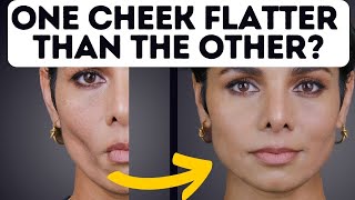 You Can Fix ASYMMETRICAL CHEEKS Naturally by Making these 3 Changes [upl. by Fara]