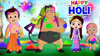 Chhota Bheem  Holi Dhamaka  Holi Special Video  Cartoons for Kids [upl. by Bratton]