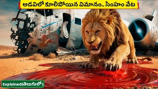 ఆఫ్రికా అడవిలో విమానం కూలిపోతుంది  Hollywood movie explained in తెలుగు  MrTelugu YT [upl. by Kareem]