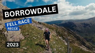 LAKE DISTRICT FELL RUNNING  THE BORROWDALE FELL RACE  A ROUTE RECCE [upl. by Leivad]