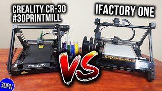 Creality CR30 versus iFactory3D ONE Belt 3D Printer Discussion [upl. by Chemush]