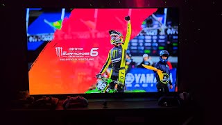 Monster Energy Supercross  The Official Videogame 6 PS5 Gameplay 4kHDR OLED TV LG C2 ps5 4k [upl. by Laitselec]