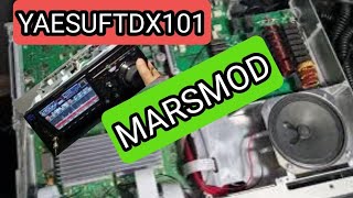 YAESU FTDX101  MARS MOD  RECEIVE ONLY DO NOT TRANSMIT  EPERIMENT ONLY [upl. by Latsyrhk]