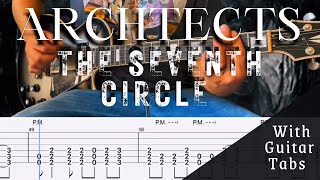 Architects The Seventh Circle Cover Guitar Tabs On Screen [upl. by Ivo]