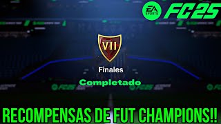 RECOMPENSAS DE FUT CHAMPIONS RANGO 7 FC 25 [upl. by Balbinder]