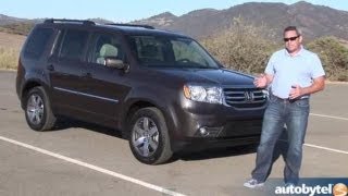 2013 Honda Pilot Test Drive amp Crossover SUV Video Review [upl. by Teeter]