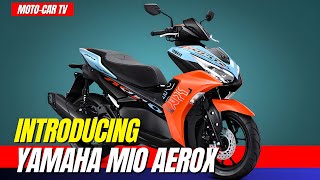 Yamaha Mio Aerox 155 Sporty Design Powerful Performance and Everyday Practicality  MOTOCAR TV [upl. by Haronid760]