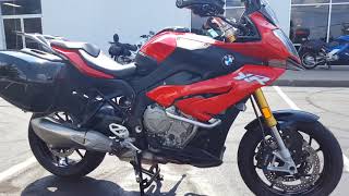 2016 BMW S1000XR Prem w Panniers amp Engine Guards in Red  Frontline Eurosports [upl. by Airliah]