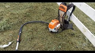 Roçadeira Stihl FR 220 [upl. by Refinej288]