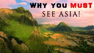 CINEMATIC TRAVEL VIDEO MALAYSIA LAOS VANG VIENG LUANG PRABANG [upl. by Ransom18]