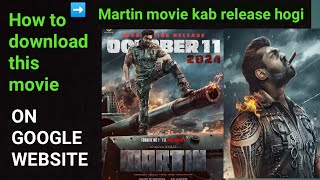 Martin  teaser 4K dhruva sarja ap Arjun  How to download Martin movie 2024 Martin [upl. by Horwitz]