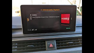 New provider for Audi Internet Radio  Audials [upl. by Tol135]