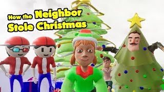 Hello Neighbor Hide and Seek Christmas Mod  How the Neighbor Stole Christmas [upl. by Nimzzaj312]