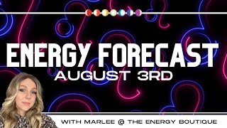 ENERGY FORECAST AUGUST 3 2024 [upl. by Veradis]