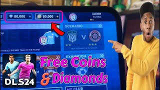 DLS 24 hack coins gems amp all player max DLS 24 mod apk iosandroid [upl. by Annawahs]