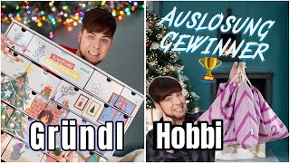 Auslosung der Verlosung Gründl 🏆Adventskalender  und Hobbi Kalender 🎁 [upl. by Saxela898]