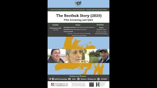 The Beothuk Story 2020  Film Screening and QampA [upl. by Lot]