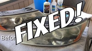 DIY Headlight restoration Clear Coat gone wrong FIXED with 3m kit  07 Hyundai Sonata [upl. by Anne-Corinne]