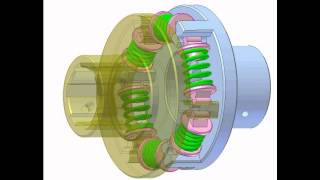 Coil spring coupling 1 [upl. by Rehpotsyrhc867]