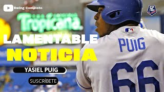 POR ESTO Yasiel Puig NO IRÁ a Tampa Bay Rays [upl. by Stav]