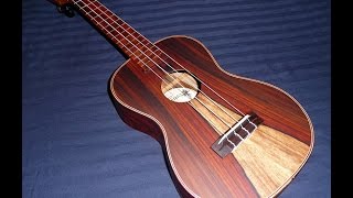 Cocobolo Ukulele Video Review [upl. by Ahseenat728]