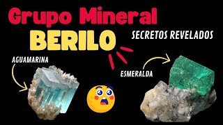 💎🔬 Grupo mineral del BERILO Propiedades Formación y Significado de las Esmeraldas y Aguamarinas 💎 [upl. by Luana]