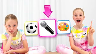 Nastya and Friends Favourite Hobbies and play new games  Video series for kids [upl. by Kort475]