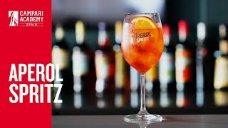 Aperol Spritz  Giuseppe Santamaria  Campari Academy [upl. by Nnayt]