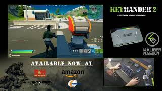 Fortnite on PS4 using KeyMander 2 w Keyboard amp Mouse [upl. by Bithia]